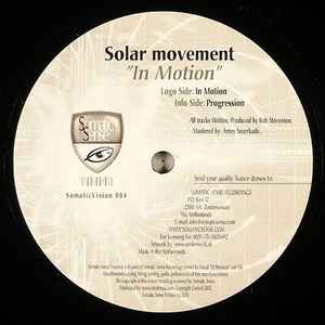 Solar Movement - In Motion album cover
