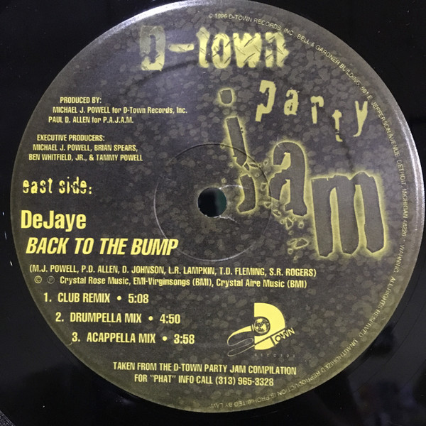 DeJaye / Triple Flexxx – Back To The Bump / Cool Aah-ight (D-Town