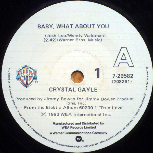 télécharger l'album Crystal Gayle - Baby What About You