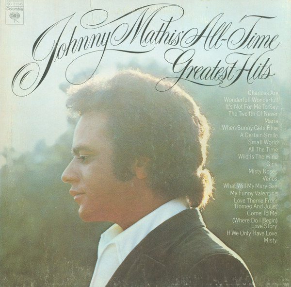 Johnny Mathis – All-Time Greatest Hits (1972, Gatefold, Terre