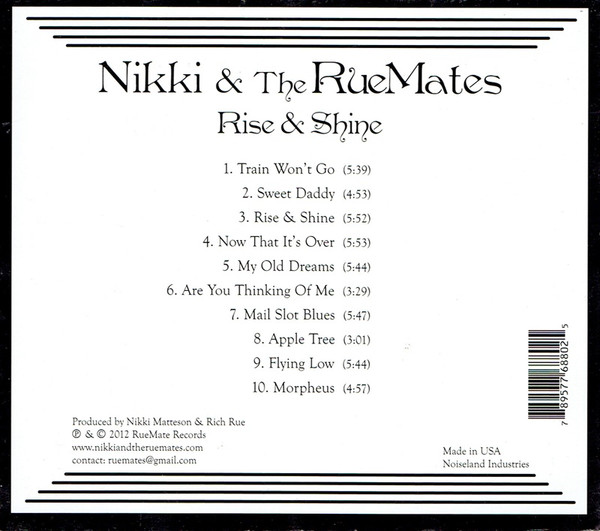 lataa albumi Nikki & The Ruemates - Rise Shine