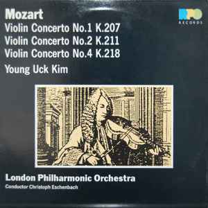 Wolfgang Amadeus Mozart - Mozart Violin Concertos No. 1, No. 2 & No. 4 album cover