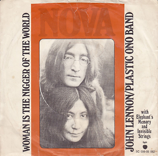 John Lennon-Woman-Clear Vinyl-(Scarce Pink Label) – Very English