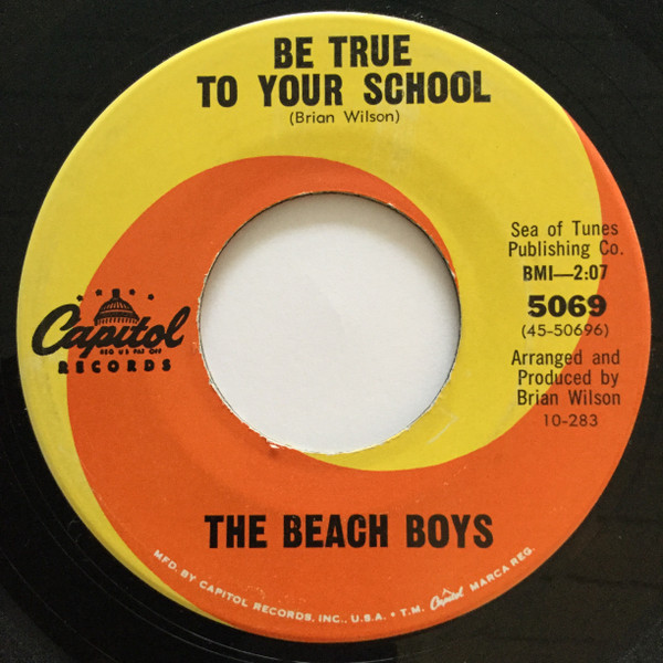 The Beach Boys – Be True To Your School (1963, Vinyl) - Discogs