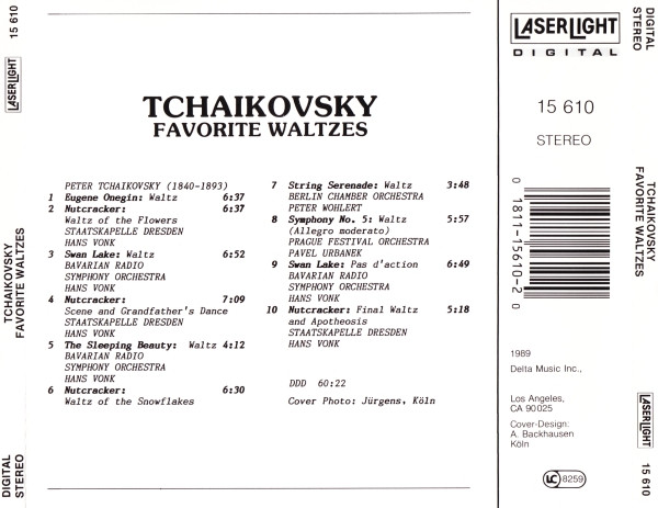 descargar álbum Tchaikovsky - Favorite Waltzes