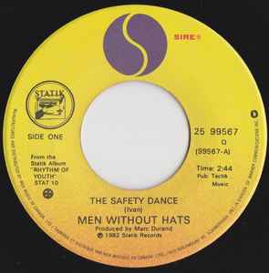 Men Without Hats – The Safety Dance (1982, Vinyl) - Discogs