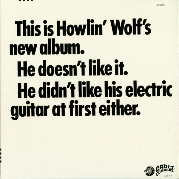 Howlin' Wolf – The Howlin' Wolf Album (1969, Vinyl) - Discogs