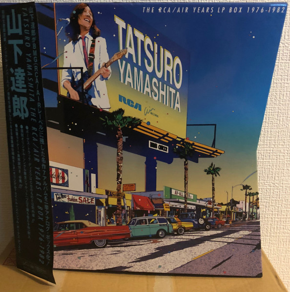 Tatsuro Yamashita – The RCA/Air Years LP Box 1976-1982 (2002, Box