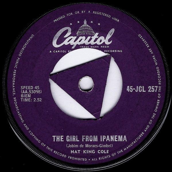 Nat king cole the deals girl from ipanema download