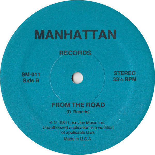 Various - From The Road | Manhattan (SM-011) - 2