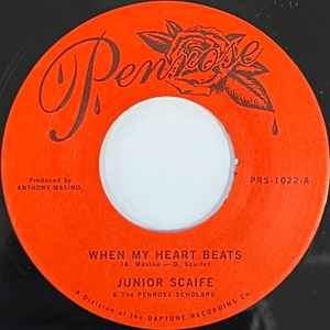 Junior Scaife - When My Heart Beats album cover