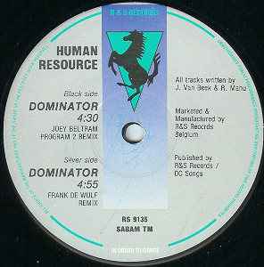 Human Resource Dominator The Remixes 1995 Vinyl Discogs