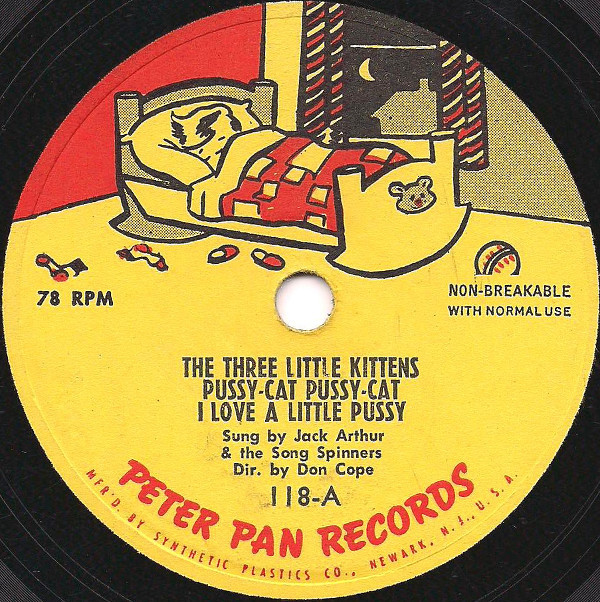 Album herunterladen Jack Arthur And The Song Spinners - The Three Little Kittens