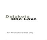 Cover of One Love, , CD