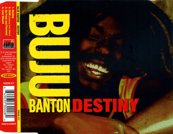 Buju Banton – Destiny (1998, CD) - Discogs