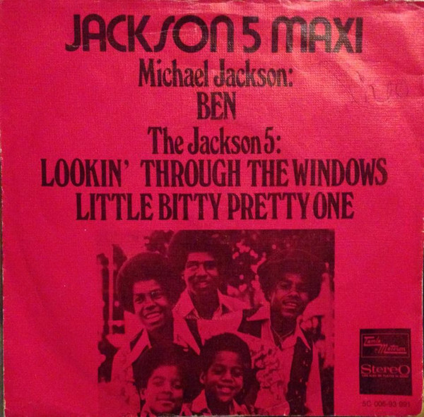 Michael Jackson / The Jackson 5 – Jackson 5 Maxi (1972, Yellow 