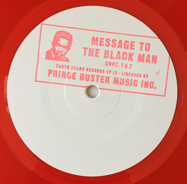 Prince Buster – Message To The Black Man Chpt. 1 & 2 (2018, Red