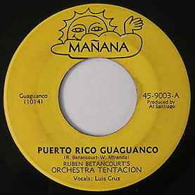 Orchestra Tentacion - Puerto Rico Guaguanco / Escondete album cover