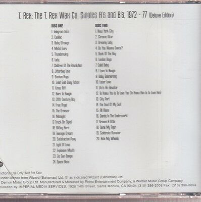 T•Rex – The T•Rex Wax Co. Singles A's And B's 1972-77 (2002, CD