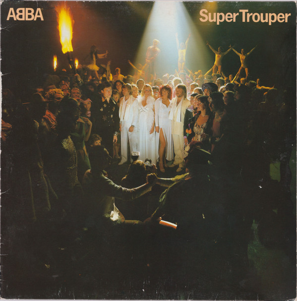 Обложка конверта виниловой пластинки ABBA - Super Trouper