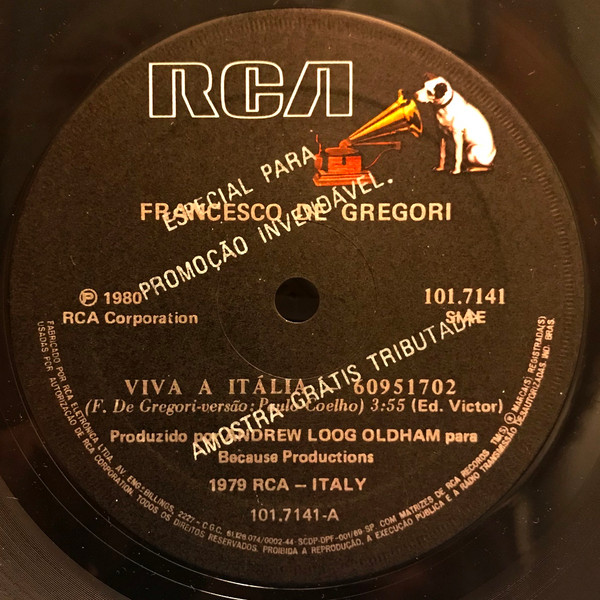 last ned album Francesco De Gregori - Viva LItalia Viva A Italia