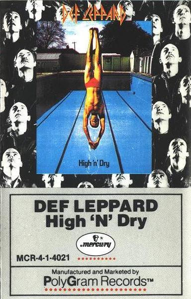 Def Leppard – High 'N' Dry (1984, PRC Compton Pressing, Vinyl