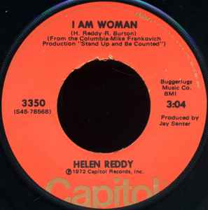 Helen Reddy – I Am Woman (1972, Winchester Pressing, Vinyl) - Discogs