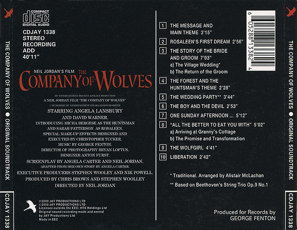 lataa albumi George Fenton - The Company Of Wolves