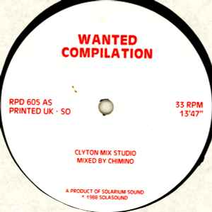 Various - Wanted Compilation Album-Cover