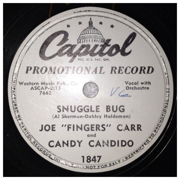 lataa albumi Joe Fingers Carr and Candy Candido - Cecilia Snuggle Bug