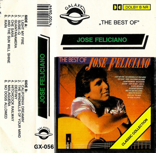 José Feliciano – The Best Of José Feliciano (1985, Vinyl) - Discogs