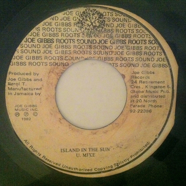 U. Mike – Island In The Sun (1982, Vinyl) - Discogs