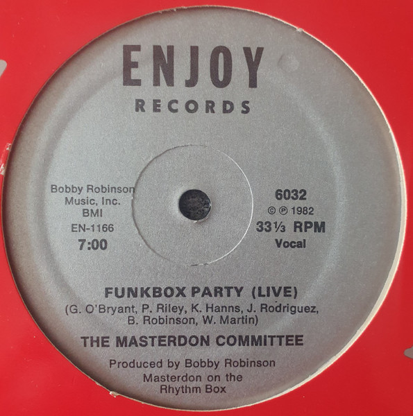 The Masterdon Committee – Funkbox Party (live) (1982, Vinyl