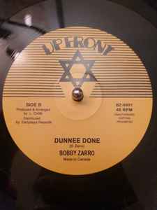 Bobby Zarro - Aids / Dunnee Done album cover