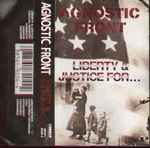 Cover of Liberty & Justice For..., 1987, Cassette