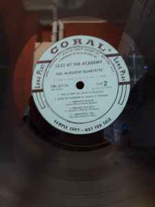 Hal McKusick Quartette – Jazz At The Academy (1957, Vinyl) - Discogs