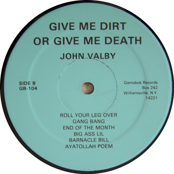 ladda ner album John Valby - Give Me Dirt Or Give Me Death