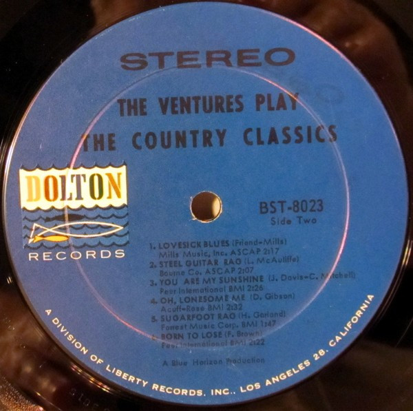 ladda ner album The Ventures - I Walk The Line And Other Giant Hits Aka The Ventures Play The Country Classics