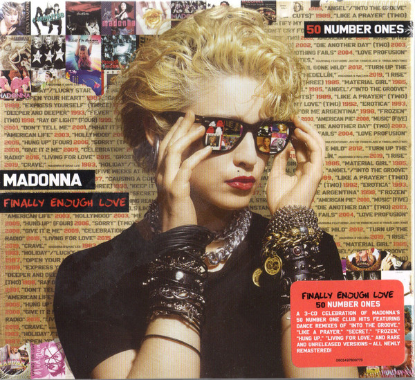 Madonna - Finally Enough Love (50 Number Ones) | Releases | Discogs