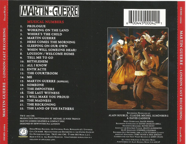 télécharger l'album Various - Martin Guerre