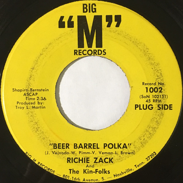 lataa albumi Richie Zack And The KinFolks - Beer Barrel Polka