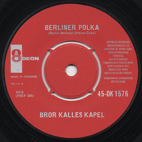baixar álbum Bror Kalles Kapel - Berliner Polka Lucki Lucki Polka