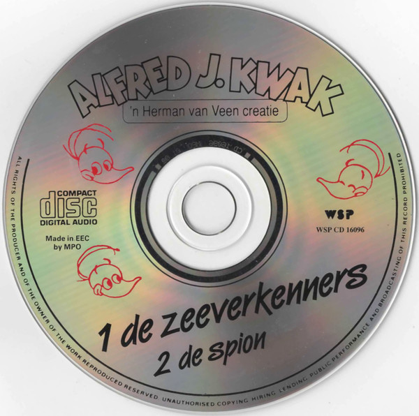 last ned album Alfred J Kwak - De Zeeverkenners De Spion