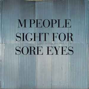 M PEOPLE Sight For Sore Eyes 7 45 rpm vinyl record RARE! + juke