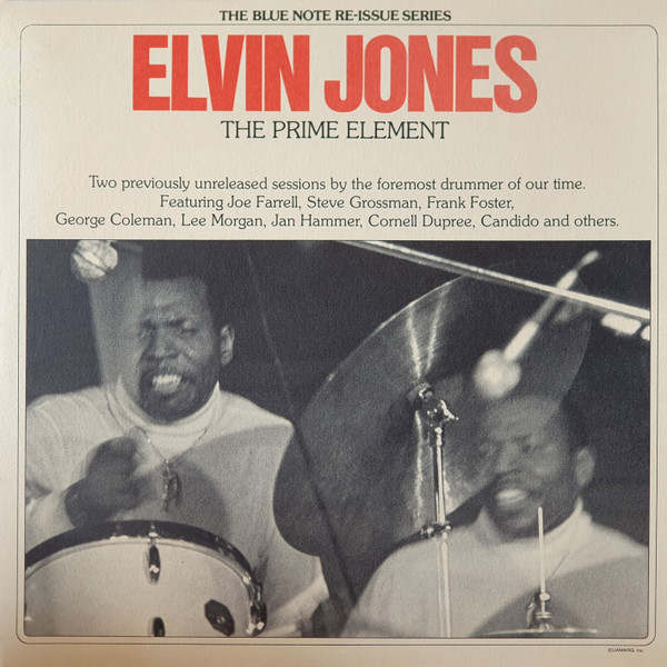 Elvin Jones – The Prime Element (1976, Vinyl) - Discogs