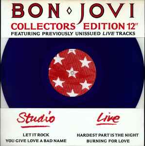 Bon Jovi – Livin' On A Prayer (1986, Green, Vinyl) - Discogs