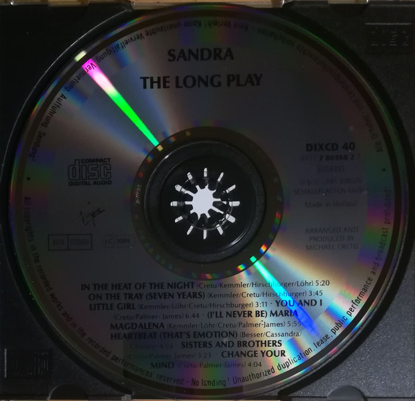 Sandra – The Long Play (CD) - Discogs