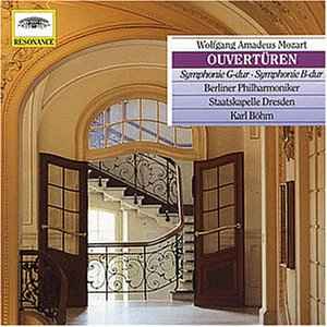 Wolfgang Amadeus Mozart - Ouvertüren album cover