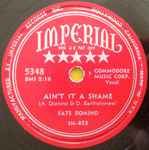 Cover of Ain't It A Shame / La-La, 1955-04-00, Shellac
