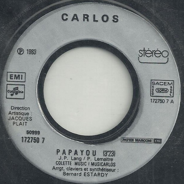 télécharger l'album Carlos - Papayou
